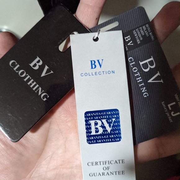 BV Clothing Italian Faux Leather Jacket - Picture 5 of 7